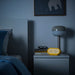 IKEA RÖDSTRÄFSE yellow alarm clock with hygro-thermometer, angled product view