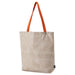  IKEA ROMELSÖN foldable shoulder bag patterned beige 40x40cm folded into inner pocket #20638829