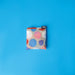  IKEA ROMELSÖN multicolour carrier bag laid flat showing compact folded size