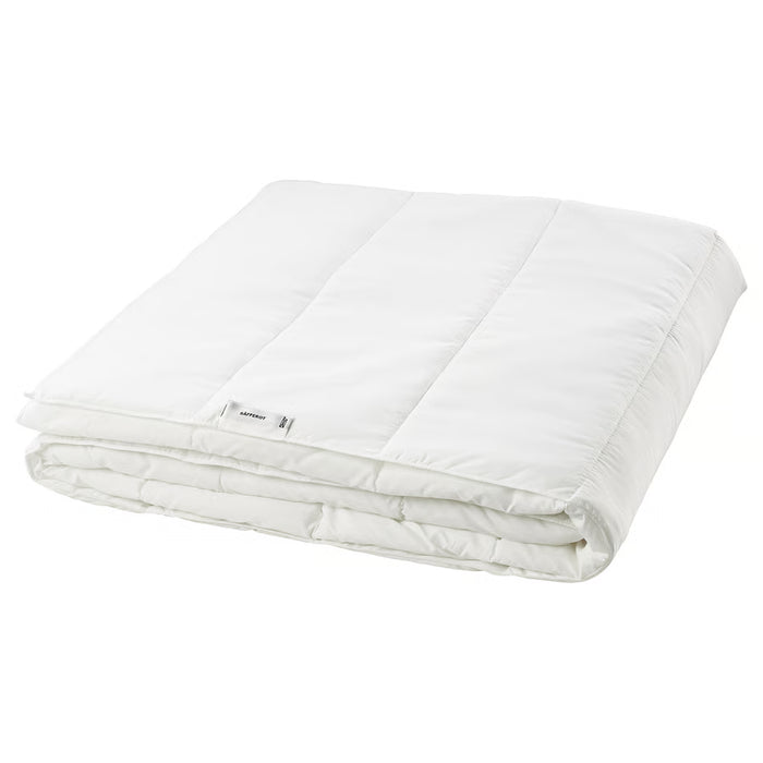 IKEA SÄFFEROT Duvet, light warm, white