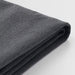 IKEA SAKARIAS stool cover Sporda dark grey folded showing melange fabric texture #30463503