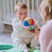 IKEA SANDBI colourful jingling ball toy for baby sensory play