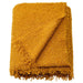 Cozy dark-yellow blanket, perfect for snuggling, 130x170 cm (51x67 inches)-00582116