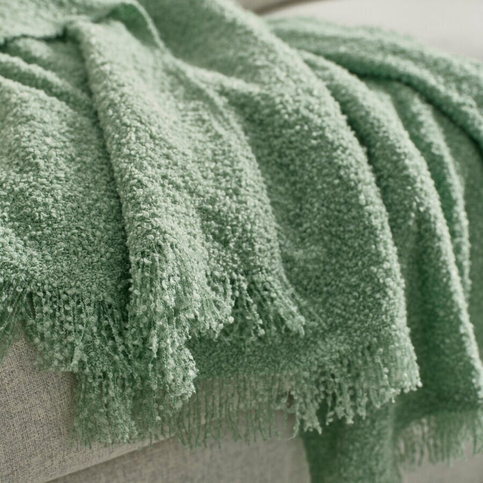 Cozy light-green blanket, perfect for snuggling, 130x170 cm (51x67 inches-50582114