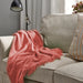 Cozy Orange-red blanket, perfect for snuggling, 130x170 cm (51x67 inches) -10582111
