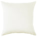 IKEA SANELA off-white cotton velvet cushion cover square 50x50cm with zip closure #90591121