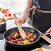 IKEA SJÖKEX birch utensil set in use in a kitchen cooking context