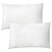 IKEA SJUKSYSTER pillow set of 2 white rectangular polyester pillows #20638725