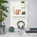 IKEA SKÅDIS white container close-up showing powder-coated steel finish and mounting hook