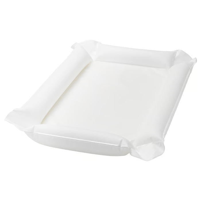 IKEA SKÖTSAM white inflatable babycare mat with soft raised sides #30251799
