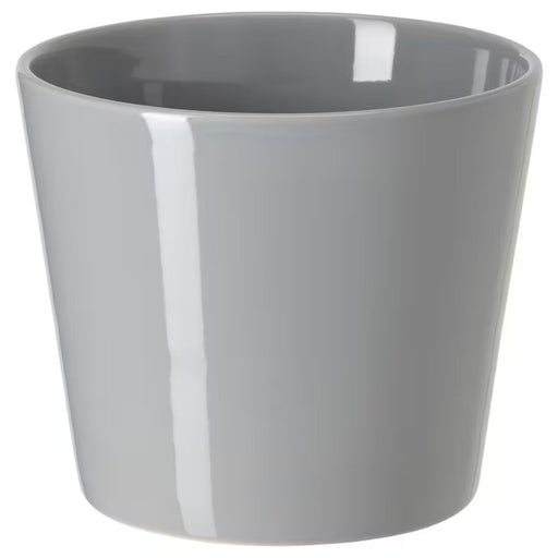 Digital Shoppy IKEA SKOGSVINBÄR 12 cm grey plant pot, suitable for indoor and outdoor use, with a modern design 20508451