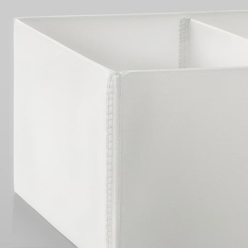 IKEA SKUBB white storage boxes set of 3 shown together
