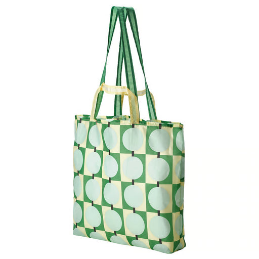 IKEA SKYNKE carrier bag pale yellow multicolour 45x36 cm folded compact view #70624783