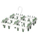 an image of the entire IKEA SLIBB Hang Dryer: "IKEA SLIBB Hang Dryer in Green - Space-saving laundry solution with 24 pegs