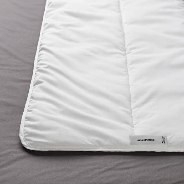 "IKEA duvet with reversible design: versatility for changing styles."