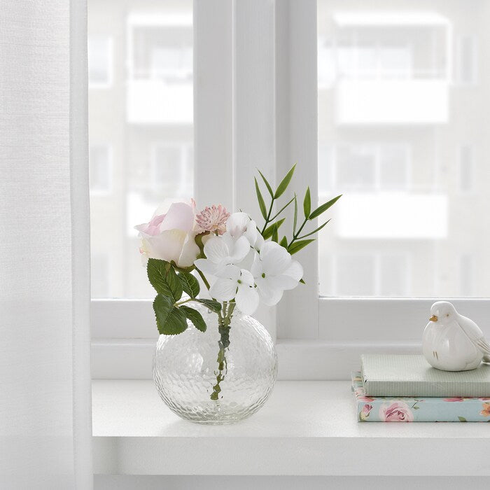 Elegant artificial light pink bouquet from IKEA SMYCKA collection. 70538040