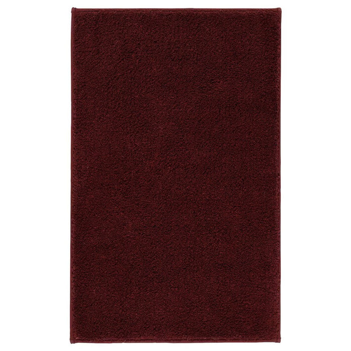 SÖDERSJÖN bath mat in deep red, measuring 50x80 cm (20x31 inches)