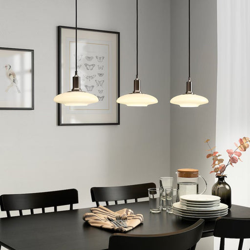 IKEA SOLHETTA E14 LED bulb, 250 lumen brightness, globe opal white with warm white light for cozy lighting 30498734              