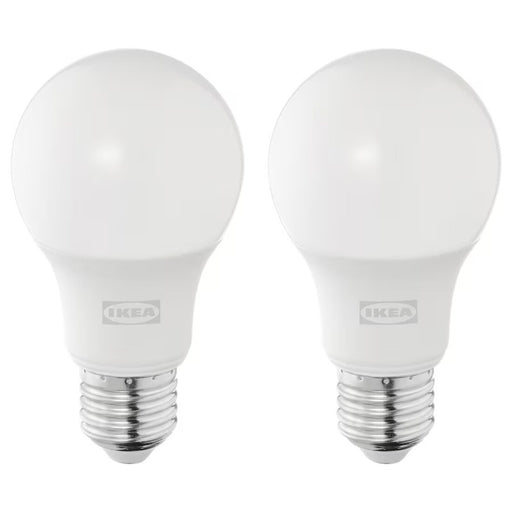 IKEA SOLHETTA LED Bulb E27 470 lumen, globe opal white, energy-efficient lighting