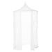 IKEA SOLIG white hanging net canopy, conical mesh design for a cosy relaxing space #60184831