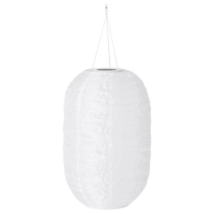 IKEA SOLVINDEN LED solar-powered pendant lamp, outdoor/oval, 43 cm (16 7/8 ")