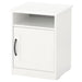 IKEA SONGESAND bedside table in white with drawer and open shelf