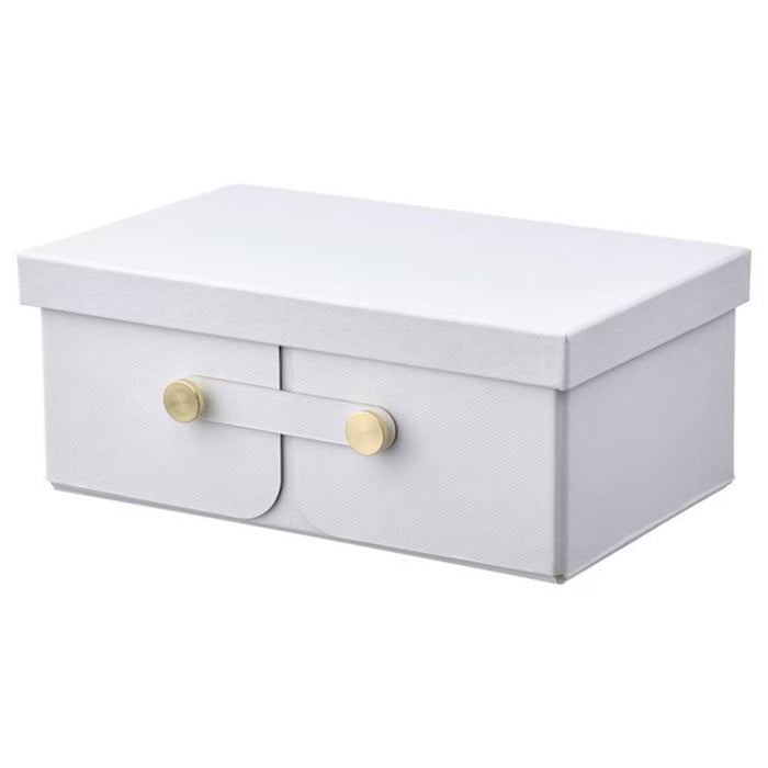 IKEA SPINNROCK Box with compartments, white, 25x16x10 cm (9 ¾x6 ¼x4 ")