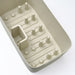  IKEA SPJUTLILJA dish drainer showing raised base grooves and compartments for plates glasses and cutlery