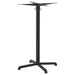 IKEA STENSELE Star Base – Anthracite, 103 cm (40 1/2 inches). A sturdy, four-legged metal base with a sleek, modern design, providing strong support for various tabletop sizes and shapes. Ideal for home, office, or bar-height tables-30413018
