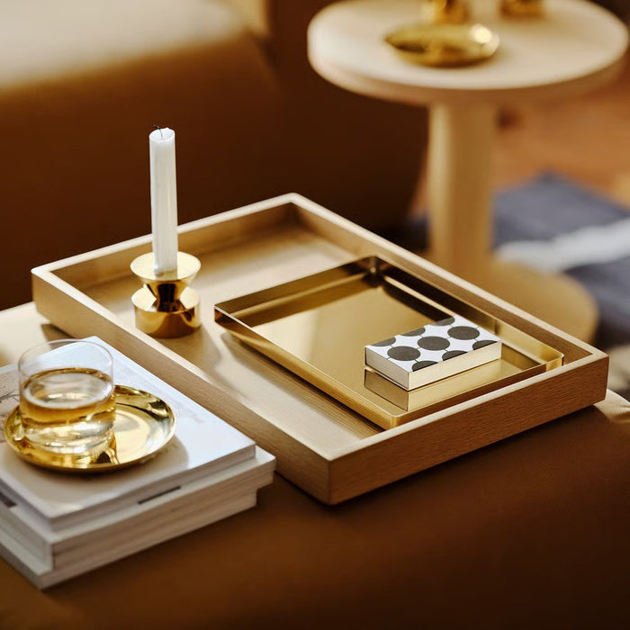 IKEA STOCKHOLM 2025 Tray, oak/veneer, 47x32 cm (19x13 ")