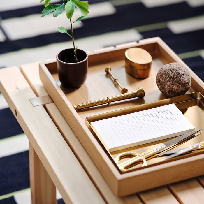 IKEA STOCKHOLM 2025 Tray, oak/veneer, 47x32 cm (19x13 ")