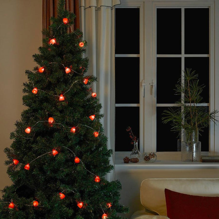 IKEA LED lighting chain with 15 lights, battery-operated/hat with LED bulb GX53,1000 lm