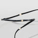 Close-up of IKEA STRÅLA LED lighting chain small diodes black cord detail
