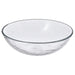 IKEA STRANDKRABBA clear hammered glass bowl 15cm for snacks #70607378