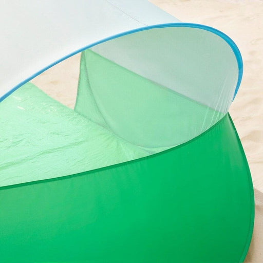 Easy-to-assemble IKEA STRANDÖN shelter in green/blue color-80542819
