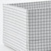 IKEA STUK box with compartments white black top-down view showing internal divider