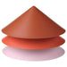 IKEA TESAMMANS multicolour lamp shade 27cm steel cone design on table lamp base #30562664