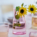 IKEA TIDVATTEN pink glass vase empty showing rounded shape and finish