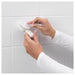 IKEA TISKEN suction hook white 2-pack packaging shown together on plain background