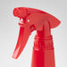 IKEA TOMAT red spray bottle nozzle close-up showing adjustable jet settings