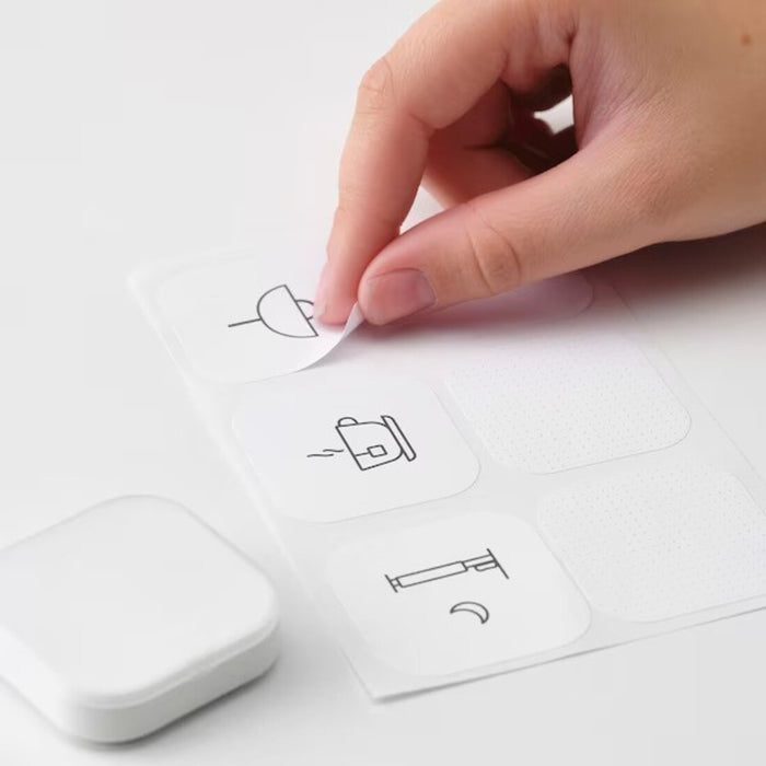 "Control your connected devices effortlessly with the TRÅDFRI Smart White Button"