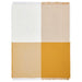 "Elevate your decor with the luxurious dark yellow/off-white IKEA UGGLEFLY Throw"