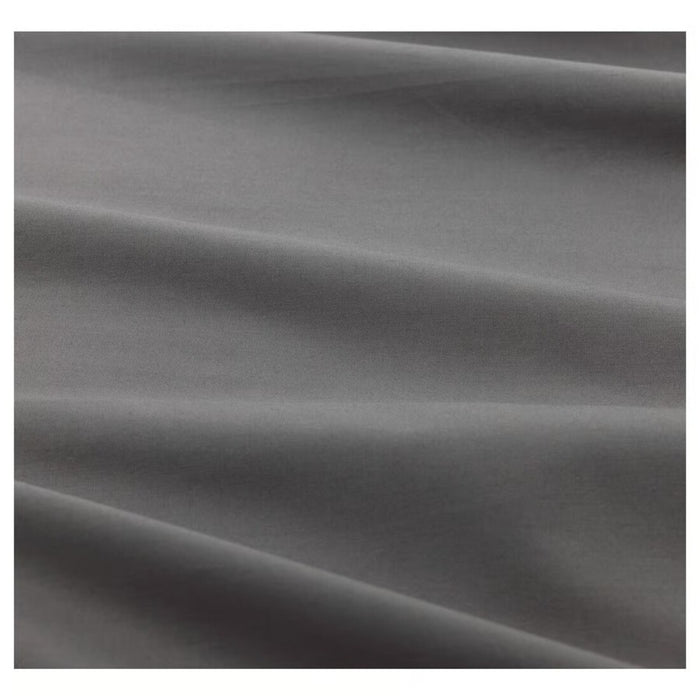 Close-up of gray fabric with folds