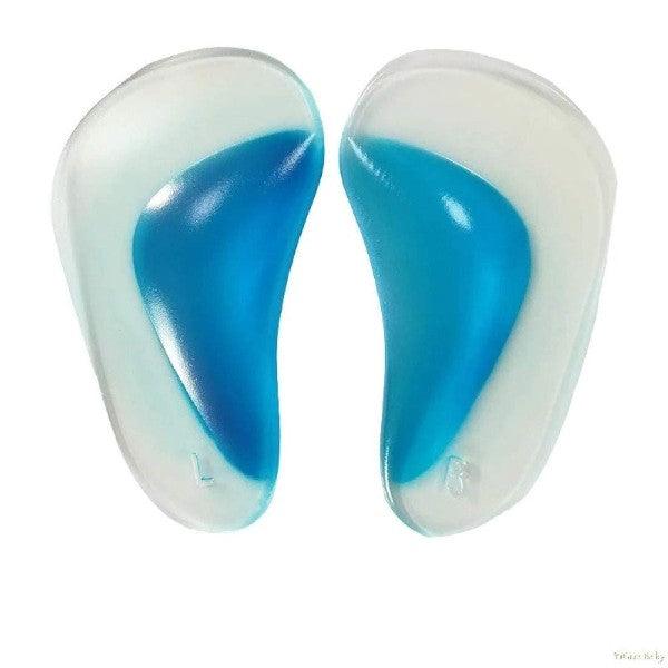 Digital Shoppy Ultimate Foot Support Combo – Silicone Gel Heel Protectors with Orthotic Arch Support Insoles