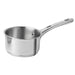 IKEA DVÄRGKRÄFTA stainless steel saucepan with 1-liter capacity; polished finish and riveted handle with hanging hole – ideal for heating liquids and small-batch cooking - 70601437