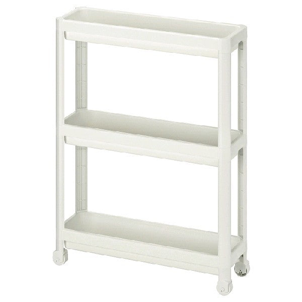 IKEA  Trolley, white54x18x71 cm