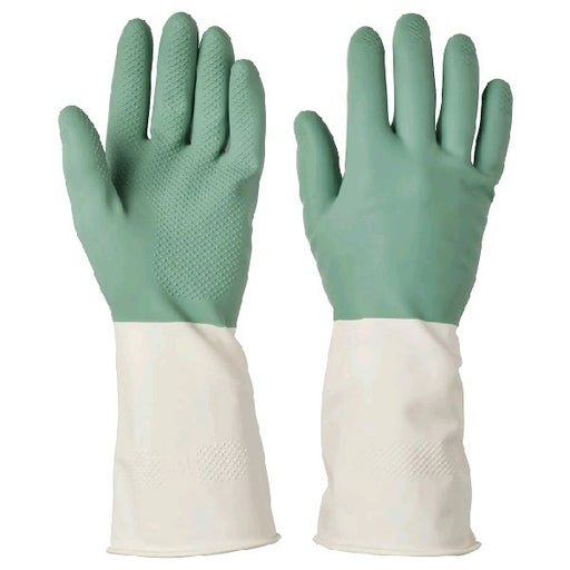 Keep your hands clean and protected during household chores with these durable and versatile cleaning gloves from IKEA 00476781