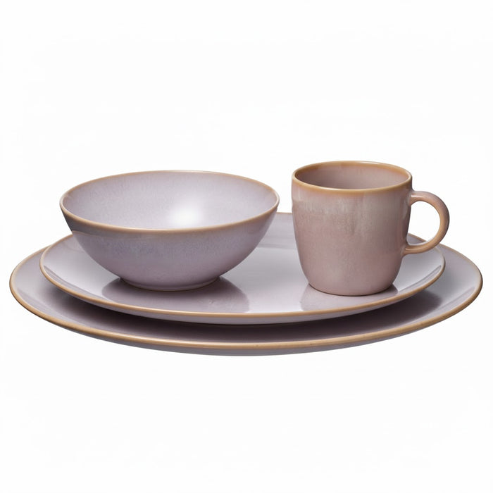 IKEA FÄRGKLAR Light Pink 16-Piece Dinnerware Set