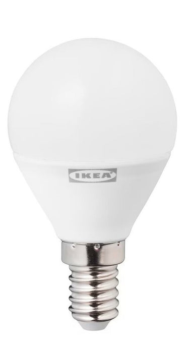 IKEA SKURUP Work/wall lamp, black WITH  LED bulb E14 470 lumen