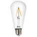 IKEA LUNNOM LED bulb E27 100 lumen, drop-shaped clear -  00453483